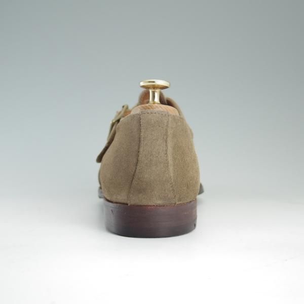 極上★クロケット&ジョーンズ 8E【貴重★FIHSERMAN/フィッシャーマン】グルカサンダル/スエード/薄茶/メンズ/Crockett&Jones★d859