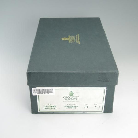 極上★クロケット&ジョーンズ 8E【貴重★FIHSERMAN/フィッシャーマン】グルカサンダル/スエード/薄茶/メンズ/Crockett&Jones★d859