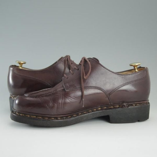 極上★パラブーツ SIZE 5.5【定価￥70,200-★シャンボード/CHAMBORD】TEXソール/Uチップ/リスレザー/カフェ/濃茶/メンズ/Paraboot★d860