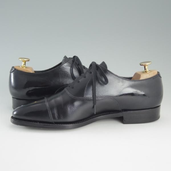 極上★(浅草)RENDO/レンド SIZE 6.5【定価￥48,600-★ストレートチップ/7701/R770ラスト】カーフ/黒/メンズ★d861