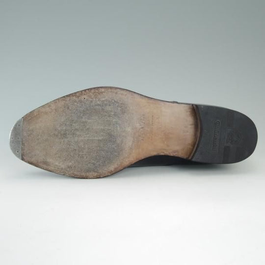 極上★(浅草)RENDO/レンド SIZE 6.5【定価￥48,600-★ストレートチップ/7701/R770ラスト】カーフ/黒/メンズ★d861