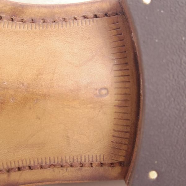 極上★(目黒)BROSENT/ブロセント SIZE 6【★(浅草)セントラル靴製/パティーヌ仕様】コンビローファー/スエード×カーフ/薄茶/メンズ★d863