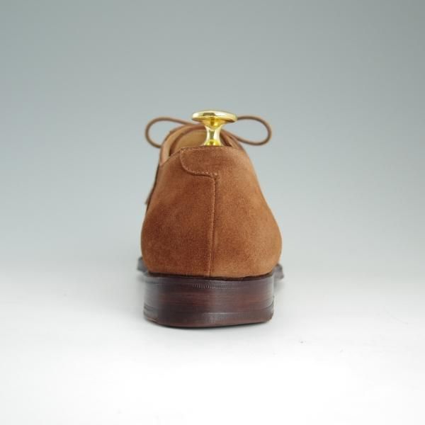 極上★クロケット&ジョーンズ 6E【★ドーバー/DOVER/348ラスト】オックスフォード/スエード/茶/メンズ/Crockett&Jones★d867