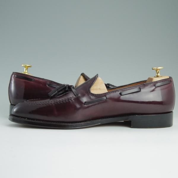 極美品★オールデン10.5C【定価￥133,920-★コードバン仕様/563】アバディーンラスト/タッセルローファー/赤茶/メンズ/Alden★d882