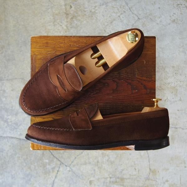 UA別注 オールデン ALDEN スエード ローファー ALDEN: スエード コイン ローファー｜ SHIPS 公式サイト