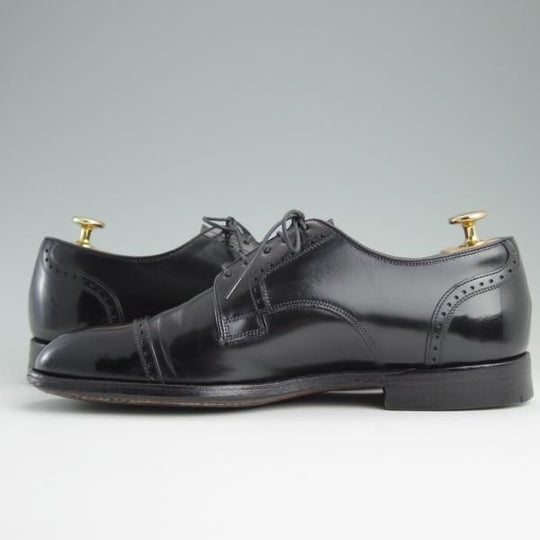 極上★チャーチ 70F/UK7【旧チャーチ★ブックバインダーカーフ/73ラスト】4都市ロゴ/クォーターブローグ/メンズ/Church's★d884