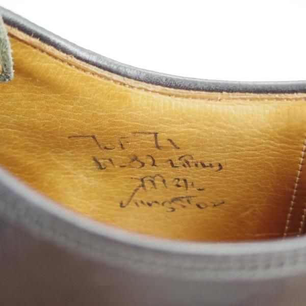 極上★チャーチ 70F/UK7【旧チャーチ★ブックバインダーカーフ/73ラスト】4都市ロゴ/クォーターブローグ/メンズ/Church's★d884