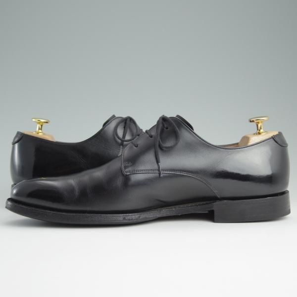 極上★チャーチ 75F/UK7.5【現行ロゴ★オスロ/OSLO/136ラスト】5都市ロゴ/ブレーントゥ/カーフ/黒/メンズ/Church's★d885