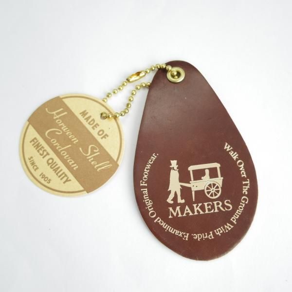 美品★Makers/メイカーズ SIZE 6【定価￥113,400-★茶系コードバン仕様/#4】ホーウィン社/Uチップ/ブルーチャーブーツ/メンズ★d898