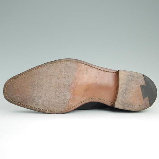 美品★(英)チーニー 8F【貴重★(英)ポールスミス別注/Paul Smith】M8517/3888ラスト/プレーントゥ/カーフ/黒/メンズ/CHEANEY★d901