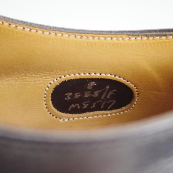 美品★(英)チーニー 8F【貴重★(英)ポールスミス別注/Paul Smith】M8517/3888ラスト/プレーントゥ/カーフ/黒/メンズ/CHEANEY★d901