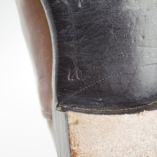 ★(伊)シルヴァノ・ラッタンジ SiZE 40【貴重★アダムエロぺ別注/AKASHI/992】サイドゴアブーツ/カーフ/茶/Silvano Lattanzi★d903