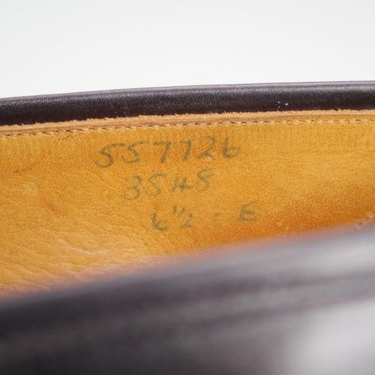 美品★トリッカーズ 6.5E【貴重★AVON HOUSE別注('70〜'80s)/エーボンハウス】3548/コインローファー/カーフ/黒/メンズ/Tricker's★d904