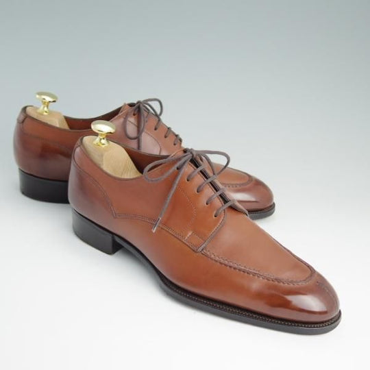 極上★(英)ガジアーノ&ガーリング 5.5E【定価￥216,000-★EG/ドーバー似寄モデル】ISHAM/GG06ラスト/Uチップ/茶/GAZIANO&GIRLING★d907