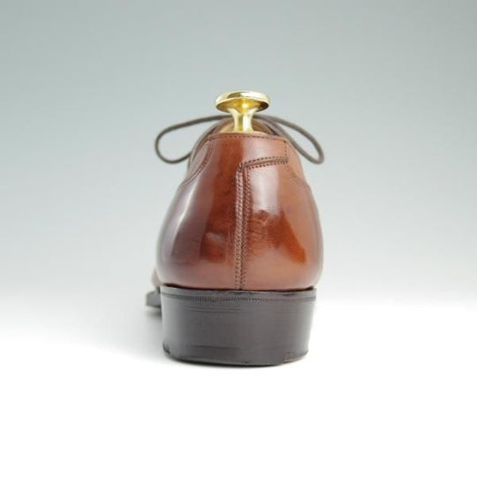 極上★(英)ガジアーノ&ガーリング 5.5E【定価￥216,000-★EG/ドーバー似寄モデル】ISHAM/GG06ラスト/Uチップ/茶/GAZIANO&GIRLING★d907