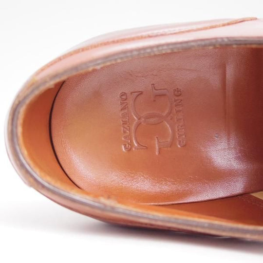 極上★(英)ガジアーノ&ガーリング 5.5E【定価￥216,000-★EG/ドーバー似寄モデル】ISHAM/GG06ラスト/Uチップ/茶/GAZIANO&GIRLING★d907