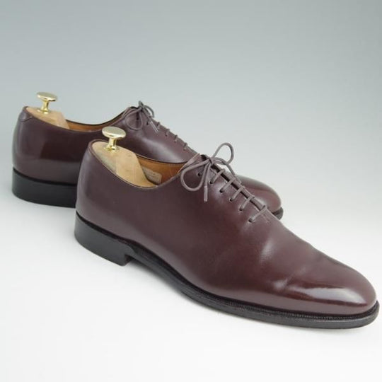 極上★(英)ニュー&リングウッド SIZE 8【貴重★QA11/ホールカット】カーフ/濃茶/メンズ/リーガル/REGAL/NEW&LINGWOOD★d909