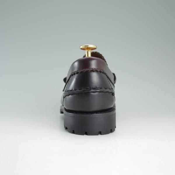 新品★(米)アレンエドモンズ 7E【貴重★Free&Easy別注/KENWOOD】ケンウッド/コインローファー/黒×赤茶/メンズ/ALLEN EDMONDS★d912