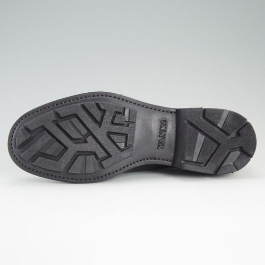 未使用★(スペイン製)YANKO/ヤンコ SIZE 6【★Uチップ/カーフ】黒/メンズ★d913