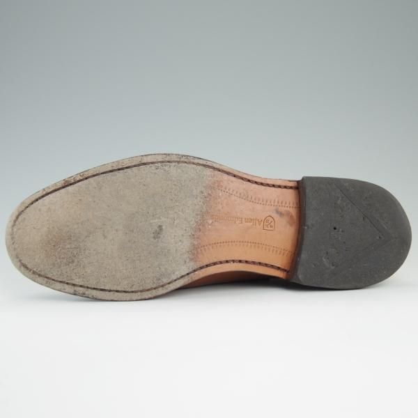極上★(米)アレンエドモンズ 8D【定価￥74,520-★パークアベニュー/Park Avenue】ストレートチップ/カーフ/茶/ALLEN EDMONDS★d919