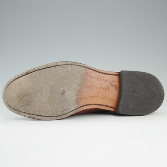 極上★(米)アレンエドモンズ 8D【定価￥74,520-★パークアベニュー/Park Avenue】ストレートチップ/カーフ/茶/ALLEN EDMONDS★d919