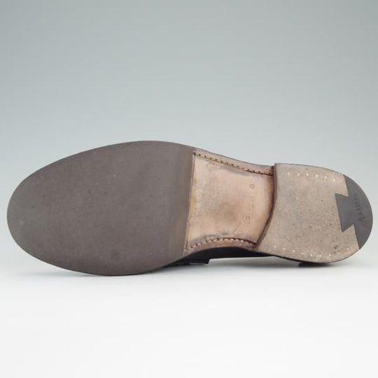 極上★チャーチ 60G/UK6【★コインローファー/TUNBRIDGE】126ラスト/4都市ロゴ/ポリッシュドバインダーカーフ/黒/メンズ/Church's★d920