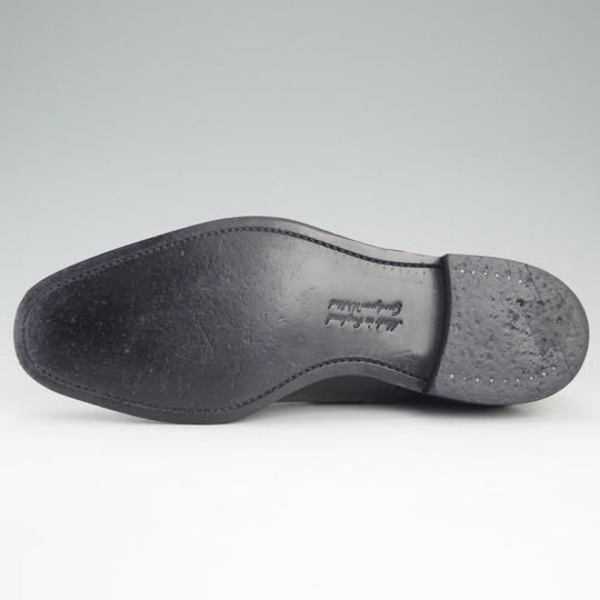 美品★(英)チーニー 6.5E【定価￥74,520-★クォーターブローグ/ROGER】6184ラスト/カーフ/黒/メンズ/CHEANEY★d922