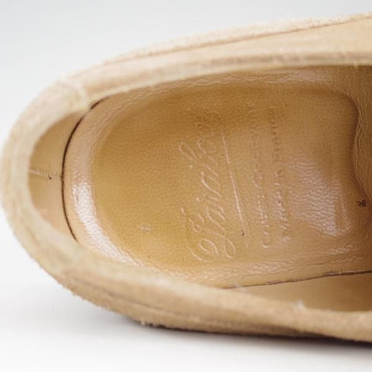 極上★パラブーツ SIZE 7【ドレス仕様シャンボード★CHAMBORD】Uチップ/アクティブソール/スエード/薄茶/メンズ/Paraboot★d923