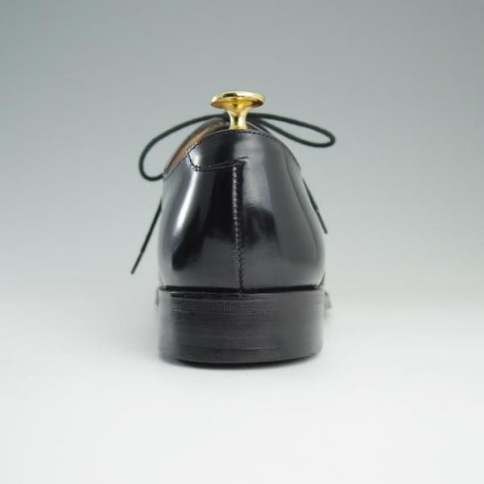 美品★(英)グレンソン 6G【★フルブローグ/6373-01】ウイングチップ/ポリッシュレザー/黒/メンズ/GRENSON★d925