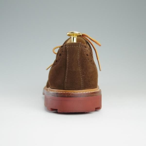 美品★(英)サンダース製 UK8.5/US9.5【リッジウェイソール仕様★マークマクナイリー別注】フルブローグ/SANDERS/MARK MCNAIRY★d926