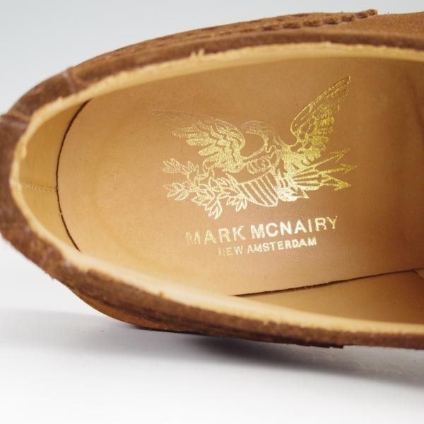 美品★(英)サンダース製 UK8.5/US9.5【リッジウェイソール仕様★マークマクナイリー別注】フルブローグ/SANDERS/MARK MCNAIRY★d926