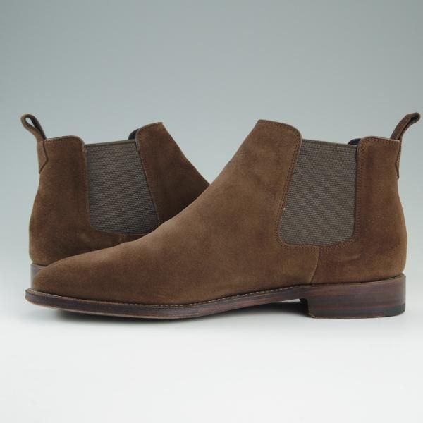 極上★シェットランドフォックス SIZE5.5【定価￥58,320-★ブリストルシリーズ/010F】サイドゴアブーツ/茶/メンズ/Shetlandfox★d927