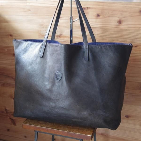 ★フェリージ【★11-91/トートバッグ】レザー/トート/バッグ/ユニセックス/メンズ&レディース/ビジネス/紺〜茶/Felisi★N5406