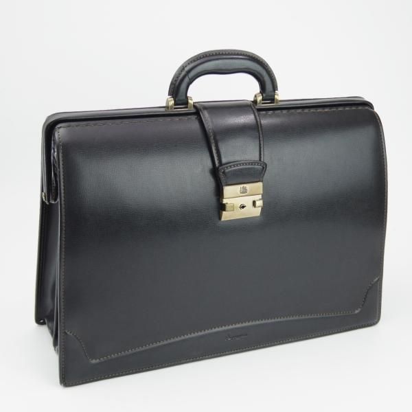 極上★アクアスキュータム/Aquascutum【★ダレスバッグ】メンズ/ビジネス/バッグ/レザー/ブリーフケース/黒★N5408