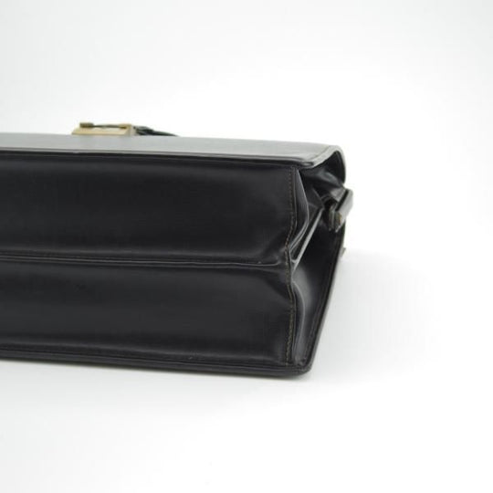 極上★アクアスキュータム/Aquascutum【★ダレスバッグ】メンズ/ビジネス/バッグ/レザー/ブリーフケース/黒★N5408