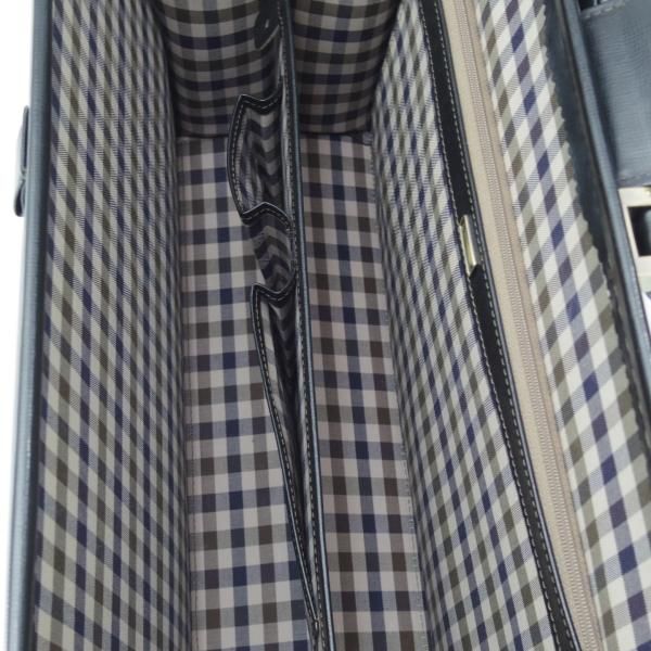 極上★アクアスキュータム/Aquascutum【★ダレスバッグ】メンズ/ビジネス/バッグ/レザー/ブリーフケース/黒★N5408