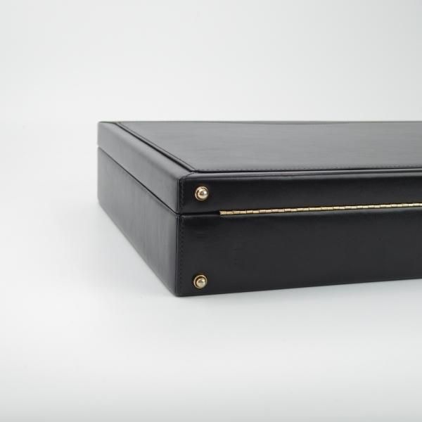極上★ダンヒル/dunhill【定価10万円以上★アタッシュケース】メンズ/ビジネス/バッグ/レザー/ブリーフケース/黒★N5410