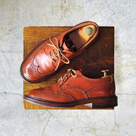 極上★トリッカーズ(レディース) SIZE 5【★バートン/BOURTON/L5095】カントリーシューズ/アニリンカーフ/茶/短靴/Tricker's★d930