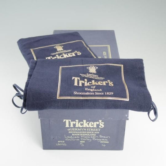 極上★トリッカーズ(レディース) SIZE 5【★バートン/BOURTON/L5095】カントリーシューズ/アニリンカーフ/茶/短靴/Tricker's★d930