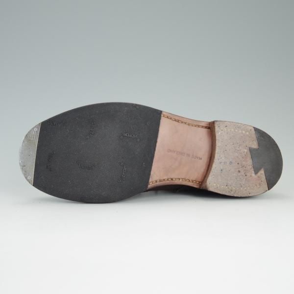 美品★トリッカーズ(レディース) SIZE 5【貴重★グレインレザー/Jack Cllection/L5453】カントリーシューズ/濃茶/短靴/Tricker's★d931