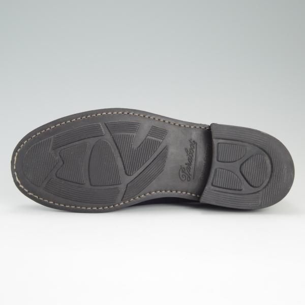 極上★パラブーツ SIZE 5【定番★DAX/ギャラクシーソール仕様】ダックス/コインローファー/スエード/紺/メンズ/Paraboot★d932