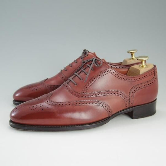 極上★(英)アルフレッド・サージェント UK7【上級★エクスクルーシブライン/HUNT】109ラスト/フルブローグ/Alfred Sargent★d934