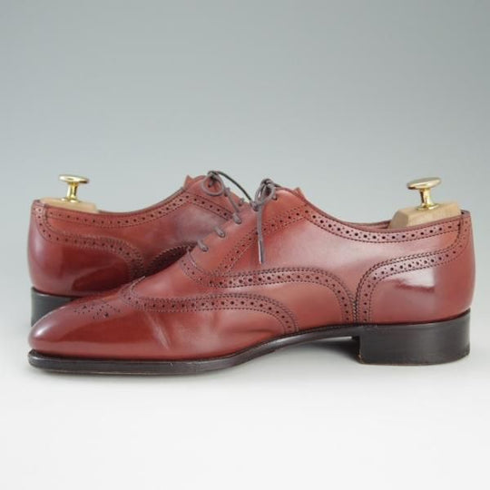 極上★(英)アルフレッド・サージェント UK7【上級★エクスクルーシブライン/HUNT】109ラスト/フルブローグ/Alfred Sargent★d934