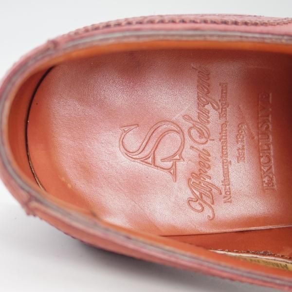 極上★(英)アルフレッド・サージェント UK7【上級★エクスクルーシブライン/HUNT】109ラスト/フルブローグ/Alfred Sargent★d934