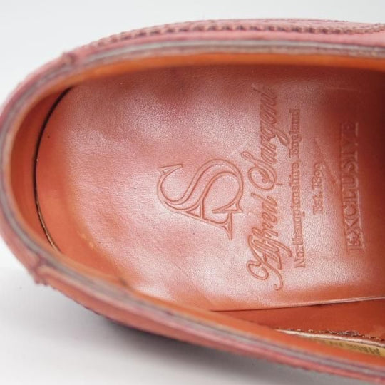 極上★(英)アルフレッド・サージェント UK7【上級★エクスクルーシブライン/HUNT】109ラスト/フルブローグ/Alfred Sargent★d934