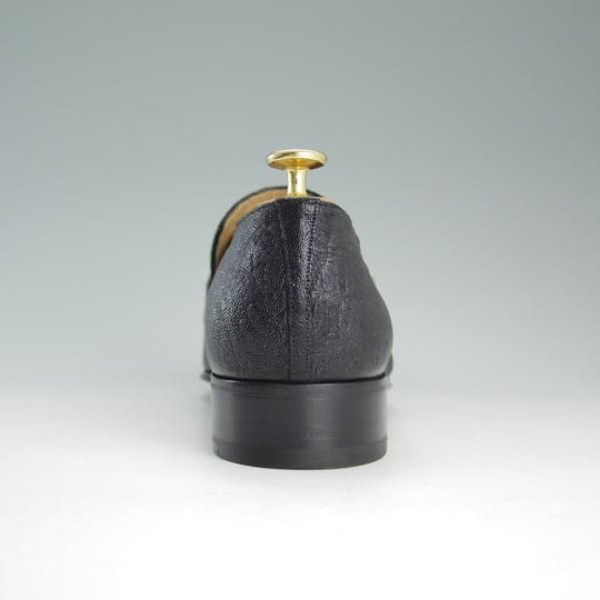 ほぼ未使用★(伊)アルティオリ SIZE 7.5【定価￥168,000-★象革/エレファントレザー】モンクストラップ/黒/メンズ/ARTIOLI★d935