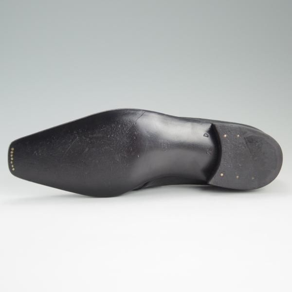 ほぼ未使用★(伊)アルティオリ SIZE 7.5【定価￥168,000-★象革/エレファントレザー】モンクストラップ/黒/メンズ/ARTIOLI★d935