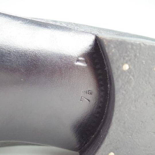 ほぼ未使用★(伊)アルティオリ SIZE 7.5【定価￥168,000-★象革/エレファントレザー】モンクストラップ/黒/メンズ/ARTIOLI★d935