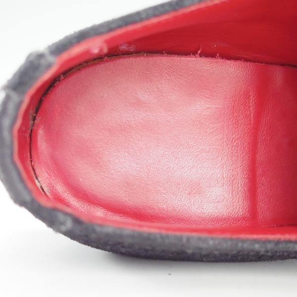 極上★トリッカーズ(レディース) SIZE 4.5【★カントリーシューズ/L7290】ウイングチップ/フルブローグ/スエード/紺/短靴/Tricker's★d936