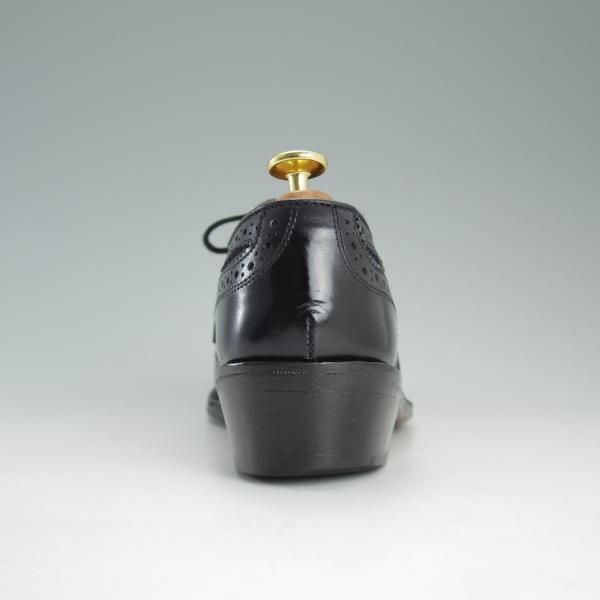 極上★トリッカーズ(レディース) SIZE 6【★カントリーシューズ/L5943】ウイングチップ/フルブローグ/カーフ/黒/短靴/Tricker's★d937